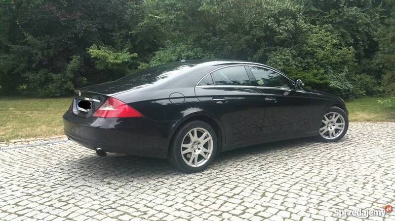 Czarny Używany 2006 Mercedes CLS320 Sedan/Limuzyna | 46 000 zł - Obraz 1/4