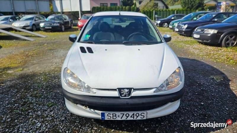Biały Używany 2007 Peugeot 206 Hatchback | 1700 zł (Super Cena) - Obraz 1/4