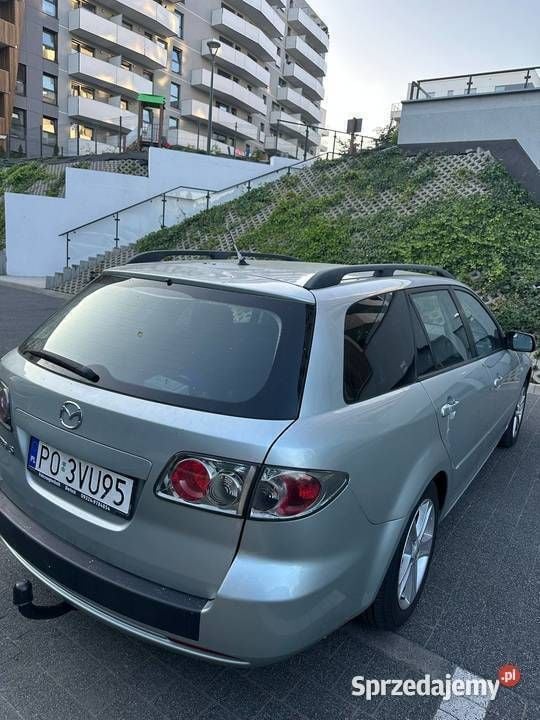 Szary Używany 2007 Mazda 6 Kombi | 7500 zł - Obraz 1/4