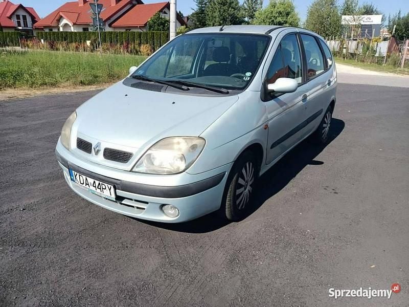 Srebrny Używany 2001 Renault Scénic Minivan | 1700 zł (Uczciwa cena) - Obraz 1/4