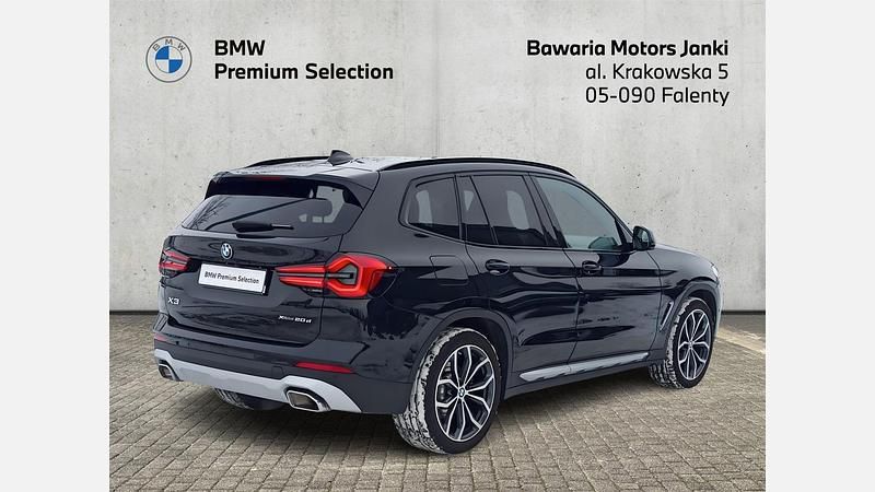 Używany BMW X3 Shadowline 190 KM (139 kW) 2021 Czarny szafir metalizowany SUV