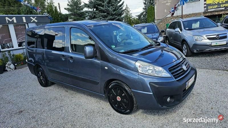 Niebieski Używany 2008 Fiat Scudo Minivan | 29 900 zł (Uczciwa cena) - Obraz 1/2