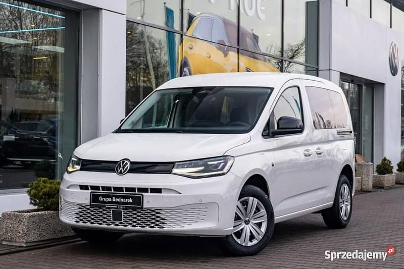 Nowe VW Caddy Trendline 2026 Biały Minivan