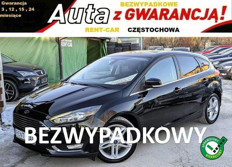 Czarny Używany 2017 Ford Focus Hatchback | 28 900 zł (Super Cena) - Obraz 1/4