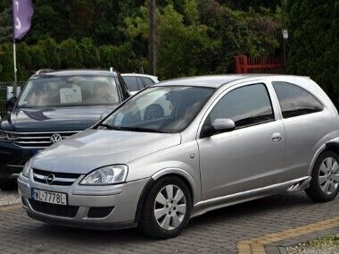 Srebrny Używany 2005 Opel Corsa Coupe | 2750 zł - Obraz 1/4