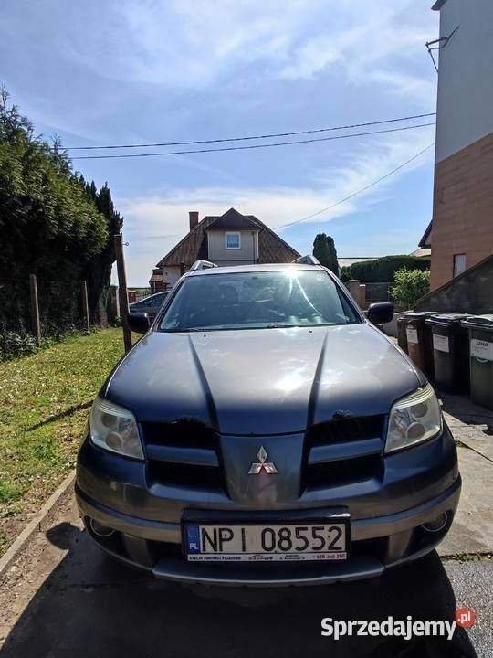 Srebrny Używany 2007 Mitsubishi Outlander Comfort Edition SUV | 6000 zł - Obraz 1/4