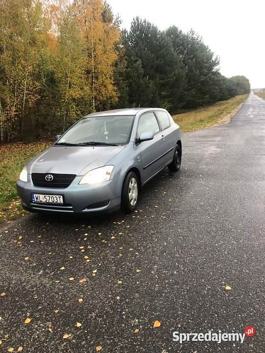 Szary Używany 2003 Toyota Corolla Hatchback | 2950 zł (Uczciwa cena) - Obraz 1/4
