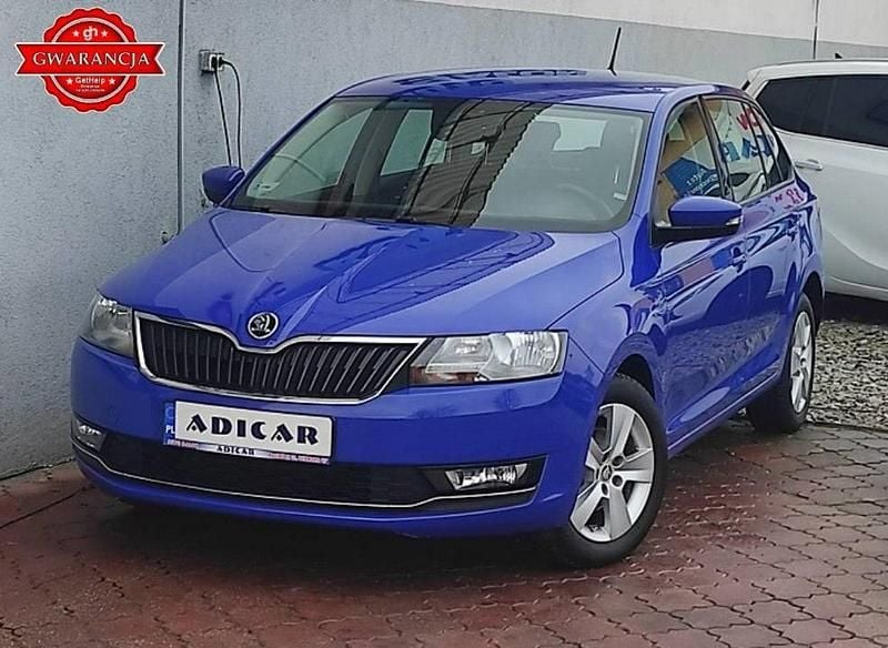 Niebieski Używany 2018 Skoda Rapid Hatchback | 36 700 zł (Uczciwa cena) - Obraz 1/4