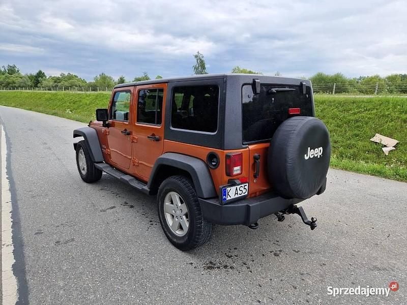 Używany Jeep Wrangler 2011 Pomarańczowy SUV