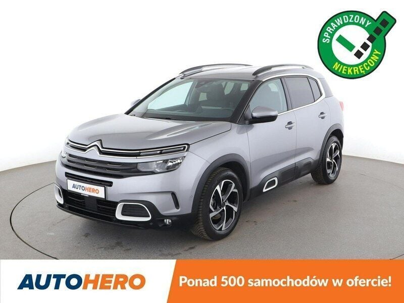 Szary Używany 2019 Citroën C5 Aircross Feel SUV | 62 500 zł (Dobra cena) - Obraz 1/3
