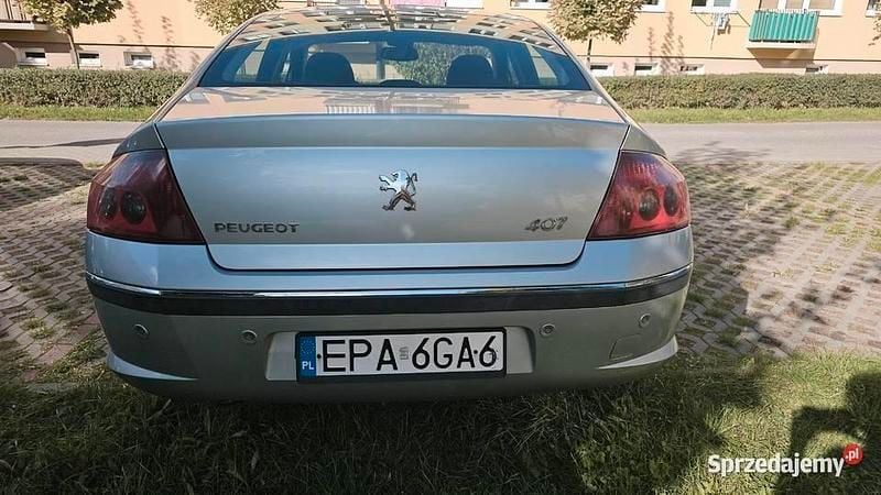 Srebrny Używany 2005 Peugeot 407 Sedan/Limuzyna | 5000 zł (Uczciwa cena) - Obraz 1/3