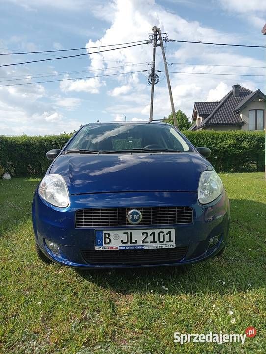Niebieski Używany 2007 Fiat Grande Punto Hatchback | 8800 zł (Uczciwa cena) - Obraz 1/4