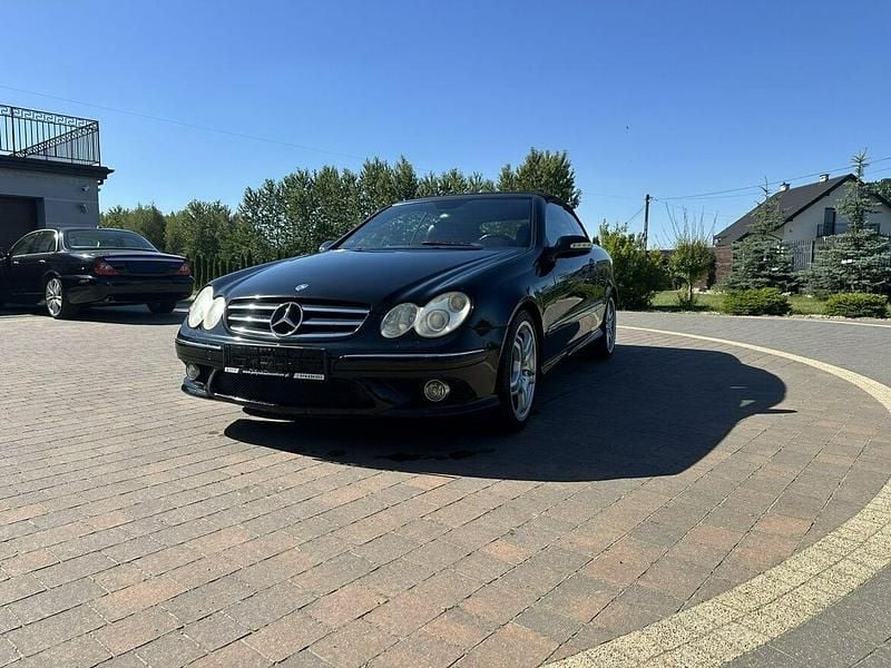 Używany Mercedes CLK55 AMG AMG 367 KM (269 kW) 2006 Czarny Kabriolet