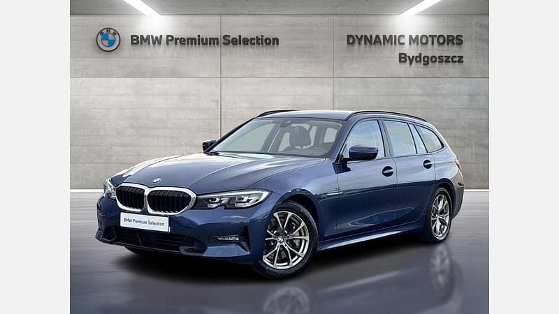 Phytonic blue metallic metalizowany Używany 2020 BMW 330 Shadowline Kombi | 119 900 zł (Uczciwa cena) - Obraz 1/3