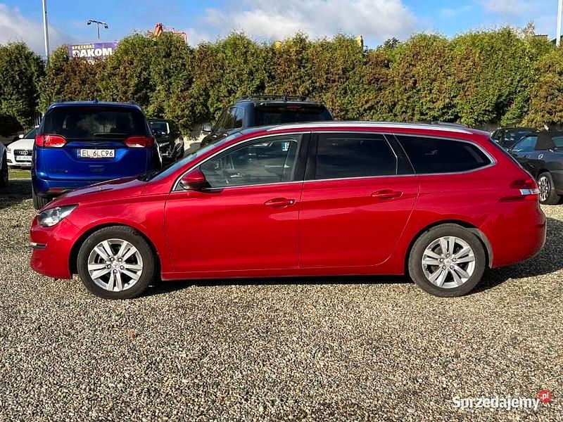 Czerwony Używany 2014 Peugeot 308 Kombi | 20 990 zł (Uczciwa cena) - Obraz 1/4