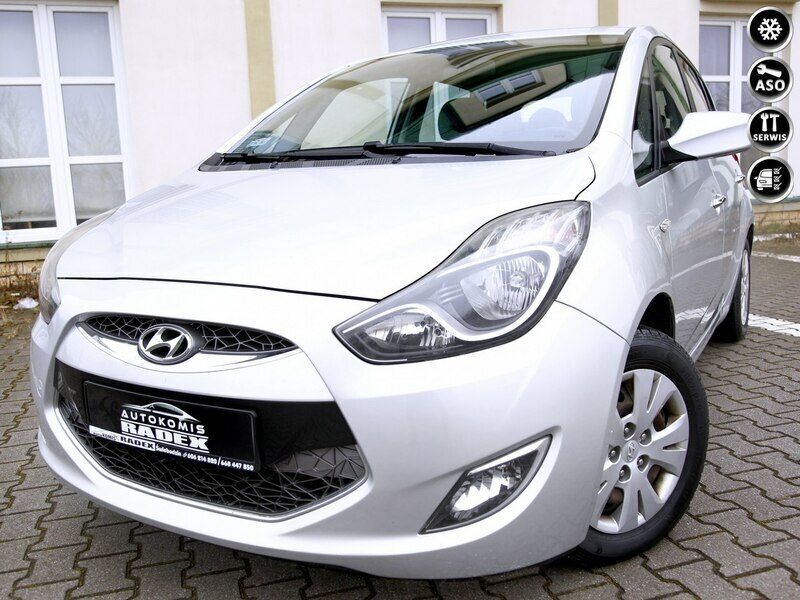 Srebrny Używany 2013 Hyundai ix20 Minivan | 26 900 zł (Uczciwa cena) - Obraz 1/4