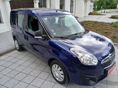 Niebieski Używany 2013 Opel Combo Minivan | 24 999 zł - Obraz 1/4