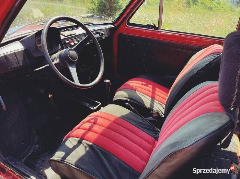 Używany Fiat 126 1981 Bordowy Hatchback