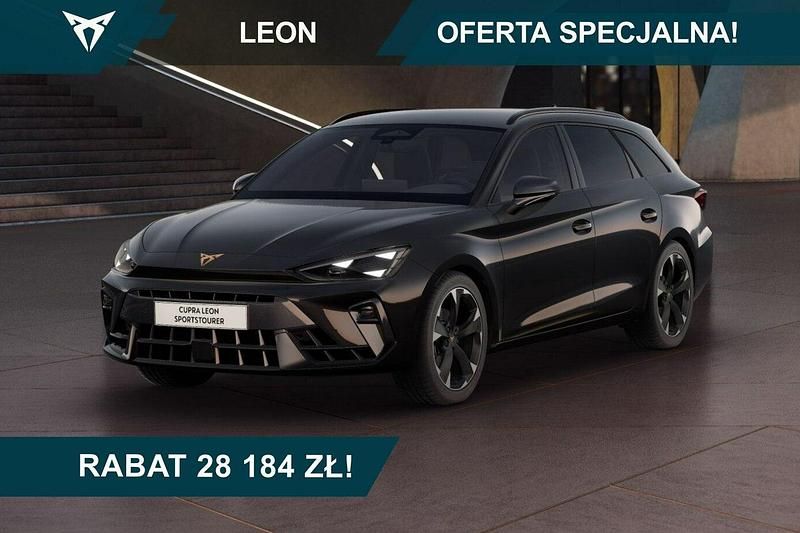 Czarny (metalik) Nowe 2025 Cupra Leon Kombi | 124 428 zł (Uczciwa cena) - Obraz 1/3