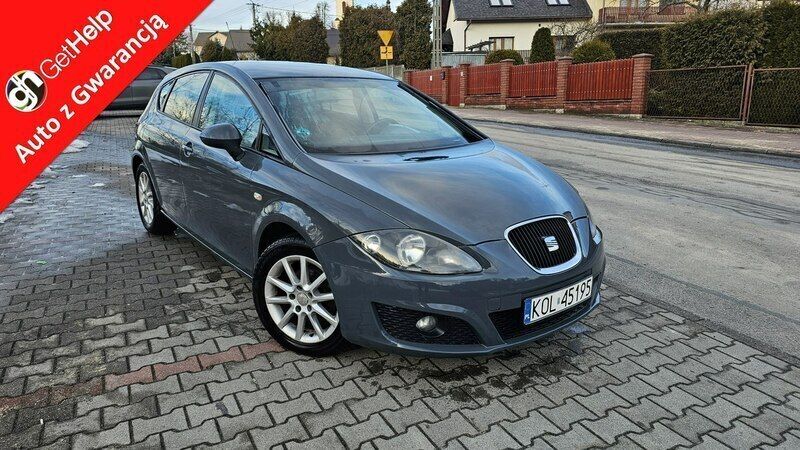 Szary Używany 2010 Seat Leon Hatchback | 14 990 zł (Uczciwa cena) - Obraz 1/4