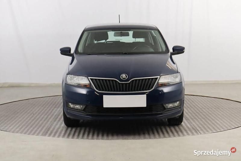 Niebieski Używany 2017 Skoda Rapid Hatchback | 22 499 zł (Uczciwa cena) - Obraz 1/4