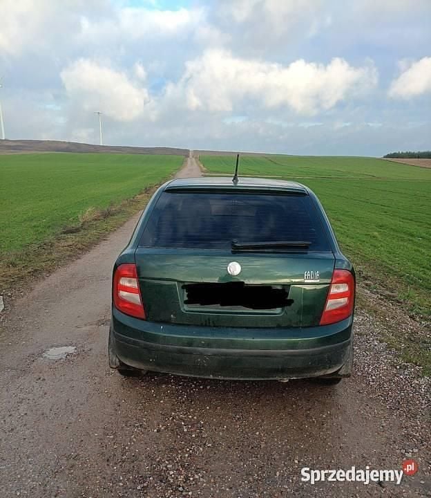 Używany Skoda Fabia 2001 Zielony Hatchback