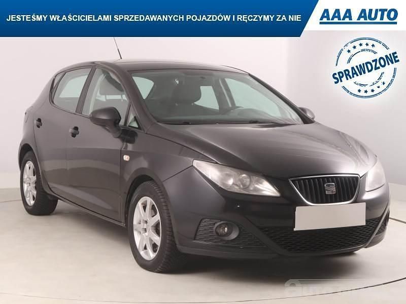 Czarny Używany 2008 Seat Ibiza | 10 499 zł (Uczciwa cena) - Obraz 1/4