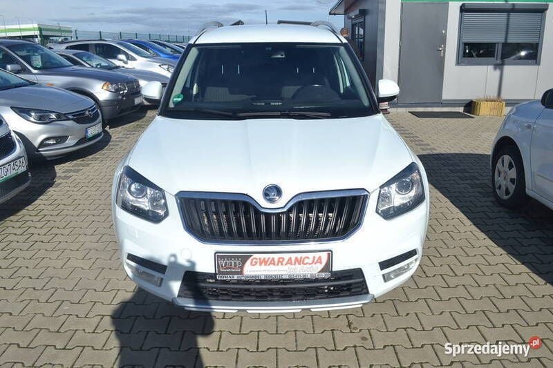 Biały Używany 2015 Skoda Yeti SUV | 32 500 zł (Dobra cena) - Obraz 1/4