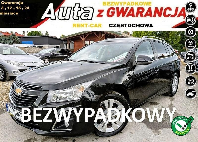 Czarny Używany 2013 Chevrolet Cruze Kombi | 22 900 zł - Obraz 1/4