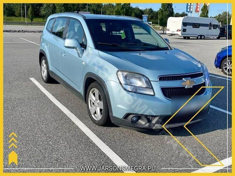 Niebieski Używany 2012 Chevrolet Orlando Minivan | 24 500 zł (Dość drogi) - Obraz 1/4
