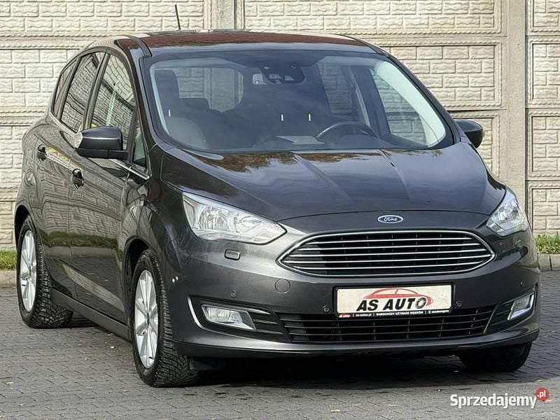 Grafitowy Używany 2018 Ford C-MAX Titanium Minivan | 32 800 zł (Uczciwa cena) - Obraz 1/4
