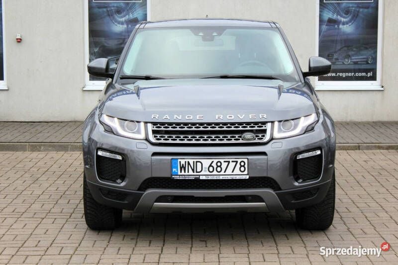 Szary Używany 2018 Land Rover Range Rover evoque SUV | 89 900 zł (Dobra cena) - Obraz 1/4