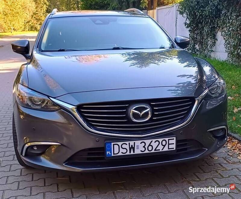 Grafitowy Używany 2017 Mazda 6 Kombi | 61 700 zł (Uczciwa cena) - Obraz 1/4