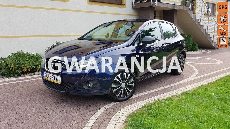 Niebieski ciemny Używany 2010 Seat Ibiza Hatchback | 17 900 zł (Dość drogi) - Obraz 1/1