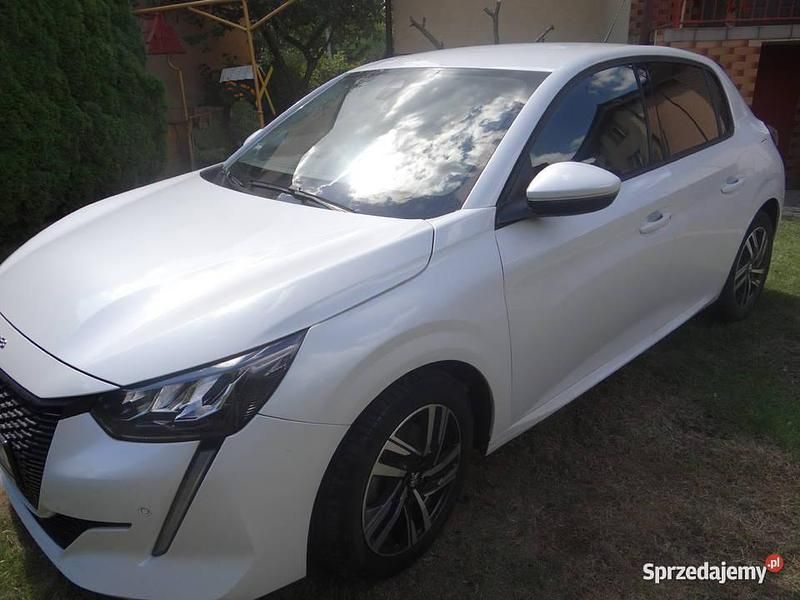 Biały Używany 2020 Peugeot 208 Hatchback | 54 900 zł - Obraz 1/4