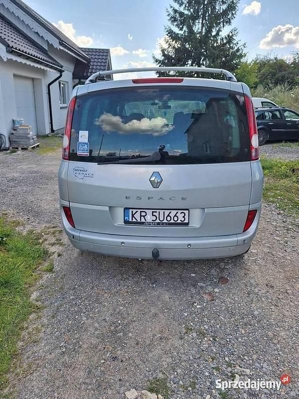 Używany Renault Espace 2004 Srebrny Minivan