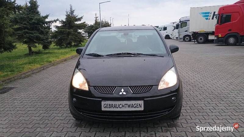 Czarny Używany 2008 Mitsubishi Colt Motion Hatchback | 6900 zł (Uczciwa cena) - Obraz 1/4