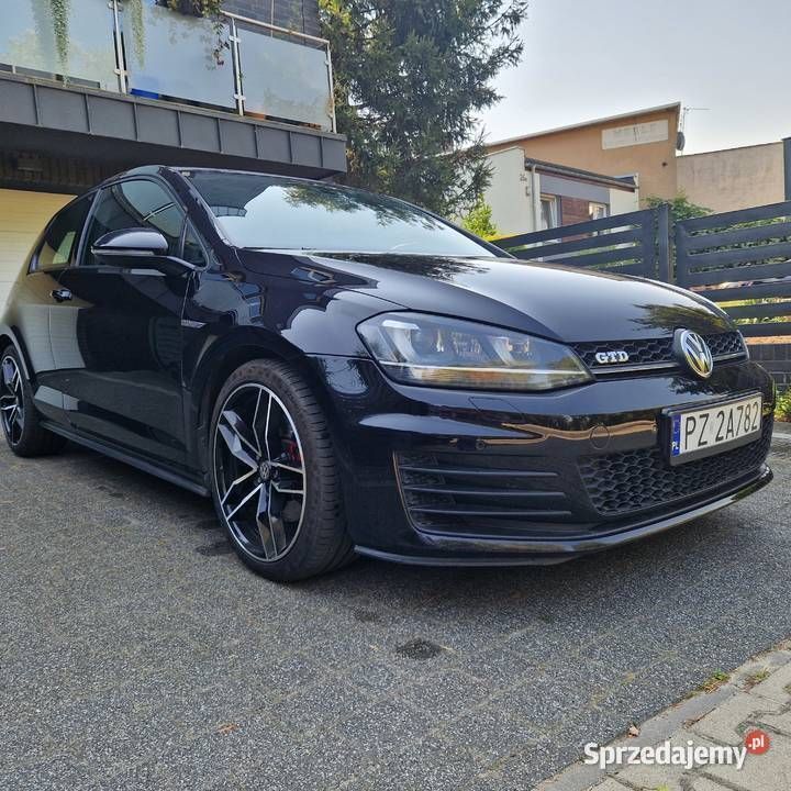 Czarny Używany 2015 VW Golf VII GTD Hatchback | 55 000 zł (Dość drogi) - Obraz 1/4