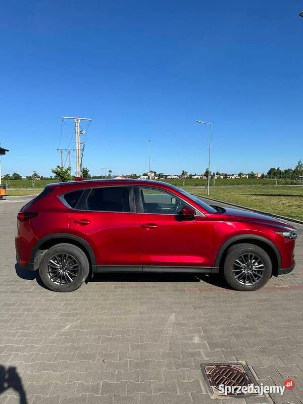Czerwony Używany 2021 Mazda CX-5 SUV | 113 900 zł (Uczciwa cena) - Obraz 1/4