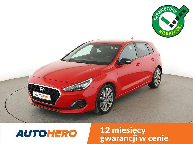 Czerwony Używany 2018 Hyundai i30 Hatchback | 49 700 zł (Uczciwa cena) - Obraz 1/3