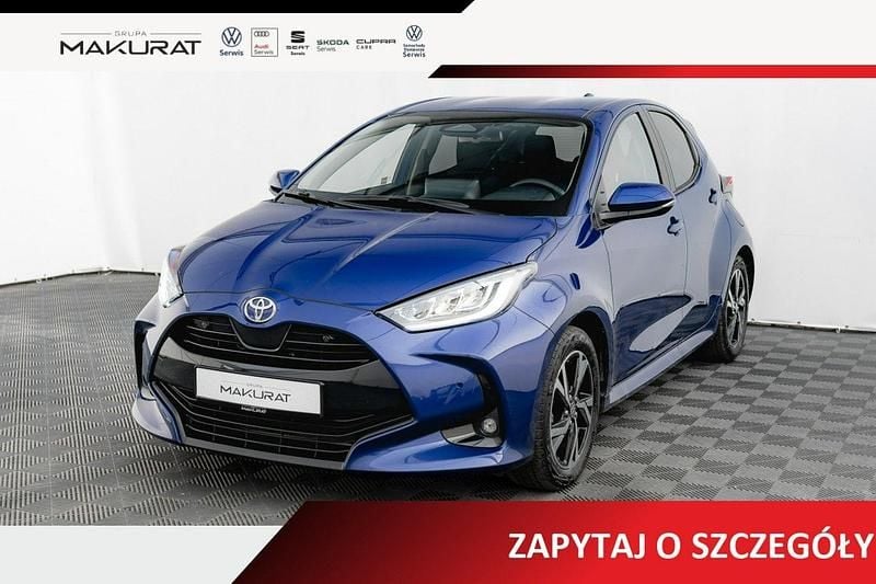 Niebieski Używany 2024 Toyota Yaris Hybrid Style Hatchback | 88 840 zł (Dobra cena) - Obraz 1/4
