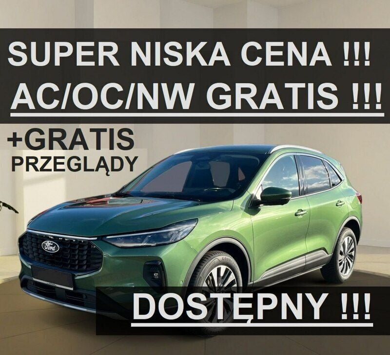 Zielony (metalik) Używany 2023 Ford Kuga SUV | 129 150 zł - Obraz 1/3