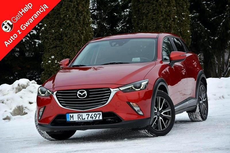 Używany Mazda CX-3 120 KM (88 kW) 2016 Czerwony SUV