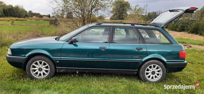 Zielony Używany 1993 Audi 80 Kombi | 5900 zł - Obraz 1/4