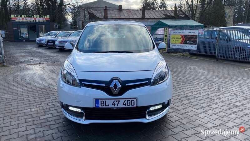 Biały Używany 2012 Renault Grand Scénic III Minivan | 22 500 zł (Uczciwa cena) - Obraz 1/4