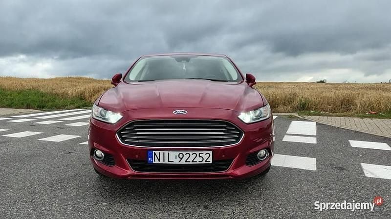 Bordowy Używany 2015 Ford Mondeo Sedan/Limuzyna | 39 900 zł (Dość drogi) - Obraz 1/4