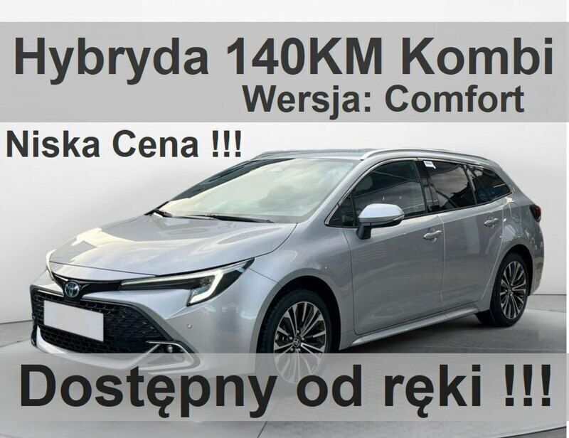 Srebrny Nowe 2024 Toyota Corolla Comfort Kombi | 112 000 zł - Obraz 1/1