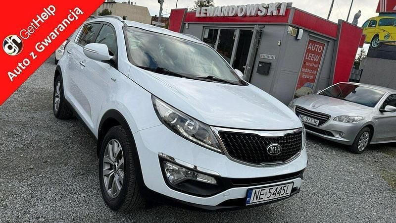 Biały Używany 2015 Kia Sportage SUV | 49 900 zł (Dobra cena) - Obraz 1/4
