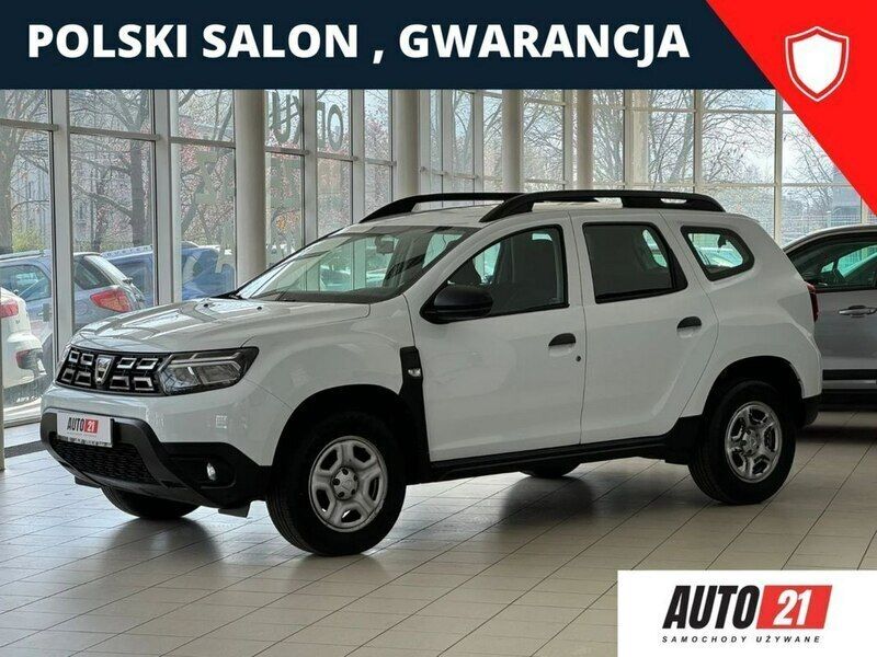 Biały Używany 2021 Dacia Duster SUV | 54 900 zł (Uczciwa cena) - Obraz 1/4