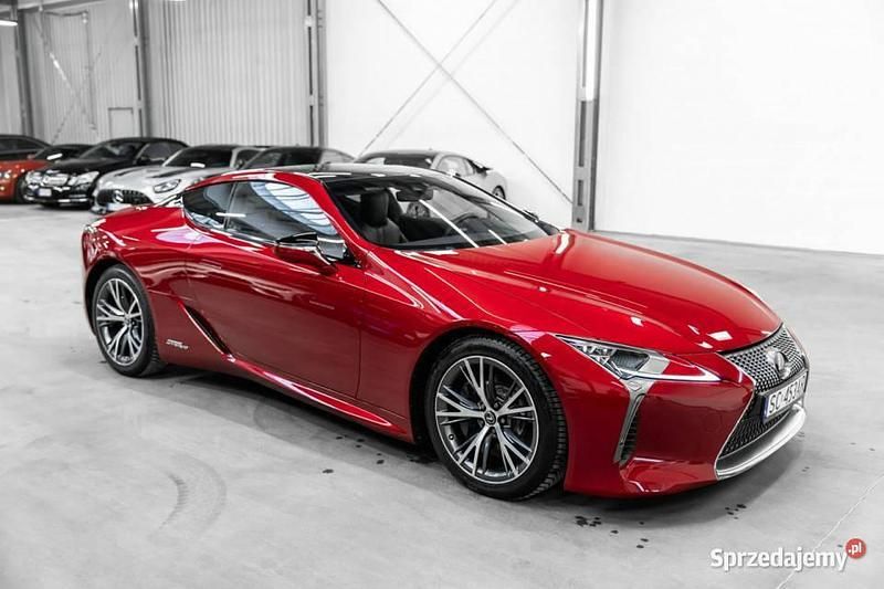 Czerwony Używany 2019 Lexus LC 500 Coupe | 343 000 zł - Obraz 1/4